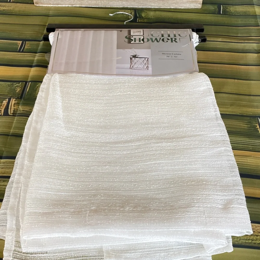 NWT Chic Shower Curtain